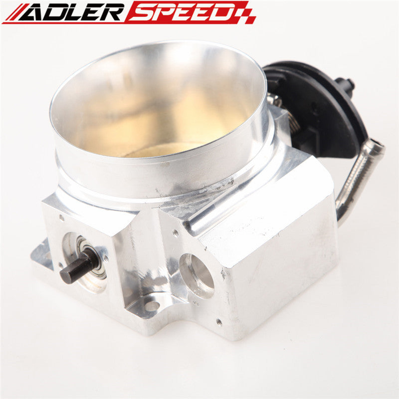 US SHIP 90mm For GM LS LS2 LS3 LS7 LSX Throttle Body Alloy Aluminum Performance Part US