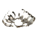 8PCS 1" inch Turbo Pipe Hose Coupler T-bolt Clamps clamp Stainless Steel 31-36mm