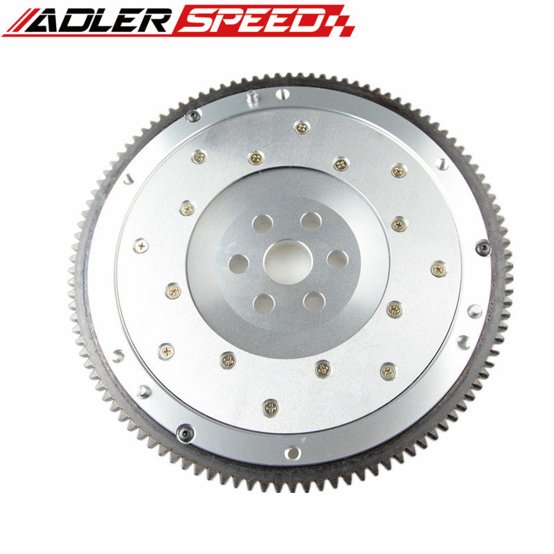 ADLERSPEED Aluminum Race Clutch Flywheel For Honda Civic CRX DEL SOL D15 D16 D17