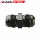 AN3 AN4 AN6 AN8 AN10 AN12 AN16 AN20 Aluminum Straight Male Flare Union Fitting Adapter