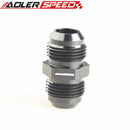 -12AN 12AN To AN12 AN-12 Aluminum Straight Union Fitting Adapter Black
