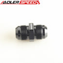 -12AN 12AN To AN12 AN-12 Aluminum Straight Union Fitting Adapter Black