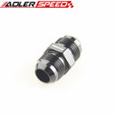 -12AN 12AN To AN12 AN-12 Aluminum Straight Union Fitting Adapter Black