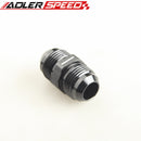 -12AN 12AN To AN12 AN-12 Aluminum Straight Union Fitting Adapter Black