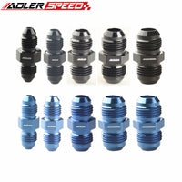 AN3 AN4 AN6 AN8 AN10 AN12 AN16 AN20 Aluminum Straight Male Flare Union Fitting Adapter