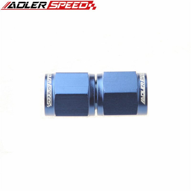 AN12 12AN AN-12 Aluminum Straight Female To Female Adapter Fitting