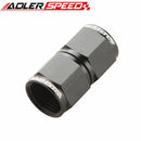 AN4 4AN AN6 6AN AN8 8AN AN10 10AN Female To Female Aluminum Straight Fitting Adapter