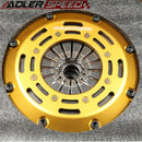 US SHIP ! ADLERSPEED Racing Clutch Twin Disk Kit For HONDA CIVIC CRX 1.5L 1.6L D15 D16 89-91
