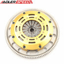 ADLERSPEED Racing Clutch Twin Disc Kit Medium For 89-91 HONDA CIVIC CRX D15 D16