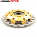 ADLERSPEED Racing Clutch Twin Disc Kit Medium For 89-91 HONDA CIVIC CRX D15 D16