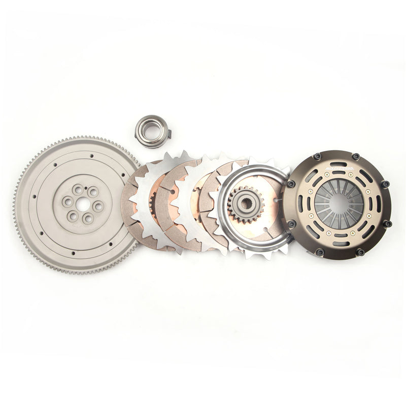 ADLERSPEED RACING CLUTCH TRIPLE DISC STANDARD FOR 89-91 HONDA CIVIC CRX 1.5L 1.6L D15 D16