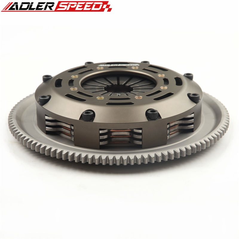 ADLERSPEED RACING CLUTCH TRIPLE DISC STANDARD FOR 89-91 HONDA CIVIC CRX 1.5L 1.6L D15 D16