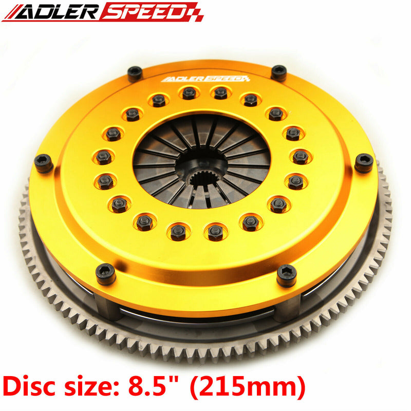 NEW ADLERSPEED 8.5" Racing Clutch Single Plate For ACURA INTEGRA B18 B20 B16 Standard WT