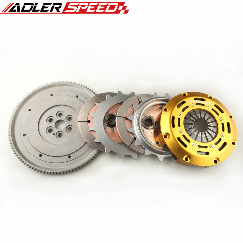 ADLERSPEED Racing Clutch Twin Disk For 89-91 HONDA CIVIC CRX D15 D16