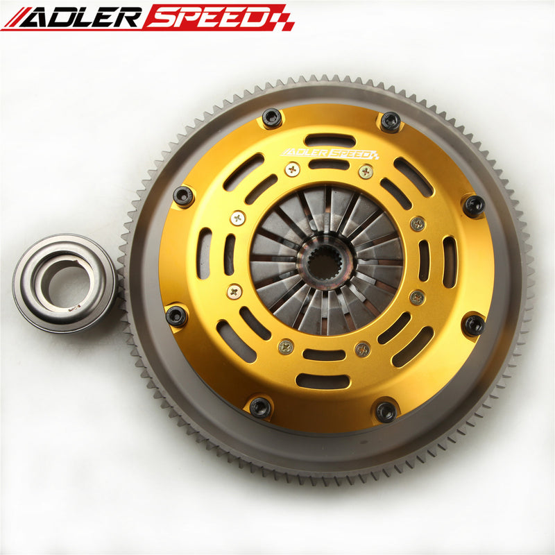 ADLERSPEED Racing Clutch Twin Disk For HONDA CIVIC CRX 1.5L 1.6L D15 D16 89-91