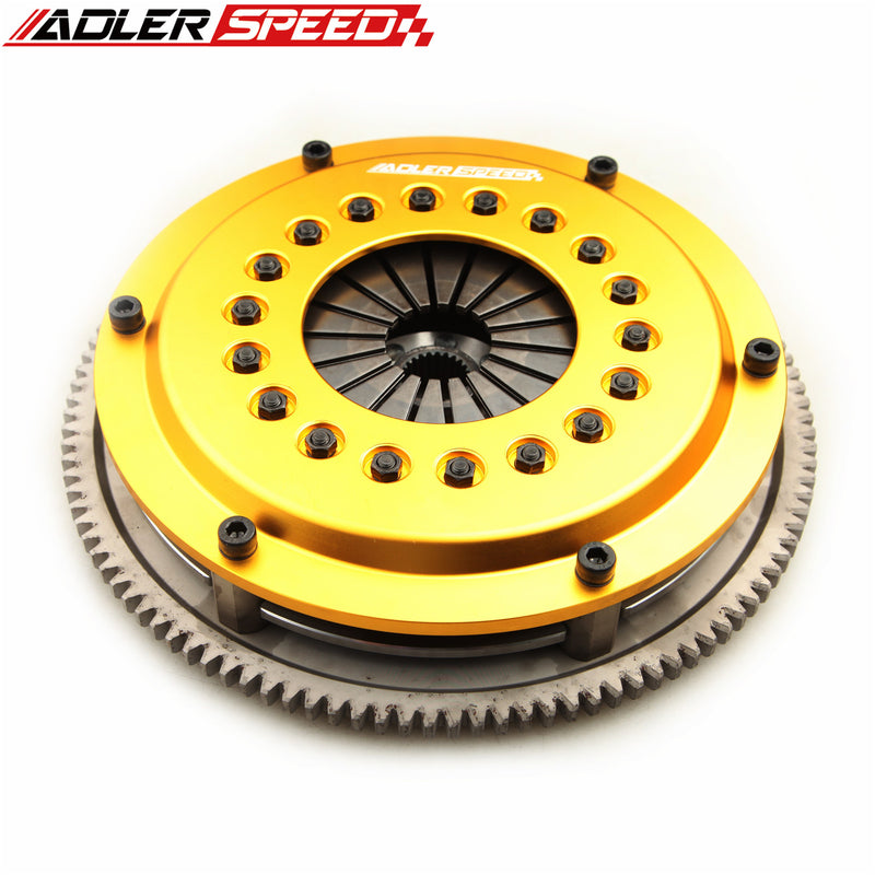 NEW ADLERSPEED 8.5" Racing Clutch Single Plate For ACURA INTEGRA B18 B20 B16 Medium Weight