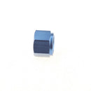ADLERSPEED 8AN AN8 AN-8 Flare Cap Block Off Fitting Adapter Aluminum Blue