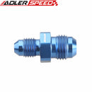 AN-6 (AN6) To AN-4 (AN4) Straight Reducer Adapter Fitting Adaptor BlUE