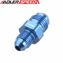 AN-6 (AN6) To AN-4 (AN4) Straight Reducer Adapter Fitting Adaptor BlUE