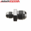 AN-8 (AN8) To AN-6 (AN6) Straight Reducer Adapter Fitting Adaptor Black
