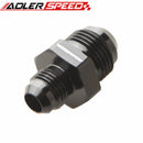 AN-8 (AN8) To AN-6 (AN6) Straight Reducer Adapter Fitting Adaptor Black