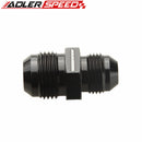 AN-10 AN10 10AN To AN-8 AN8 8AN Straight Reducer Adapter Fitting Black