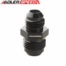AN-10 AN10 10AN To AN-8 AN8 8AN Straight Reducer Adapter Fitting Black