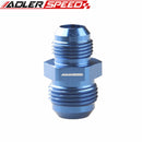 AN4 AN6 AN8 AN10 AN12 AN16 Aluminum Straight Reducer Adapter Adaptor Fittings Blue