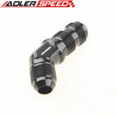 AN3 AN4 AN6 AN8 AN10 AN12 Aluminum 45 Degree AN Bulkhead Adpater Fitting