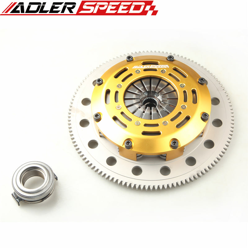 US SHIP!  ADLERSPEED RACING CLUTCH TWIN DISC KIT FOR HONDA ACCORD PRELUDE H22 H23 F22 F23