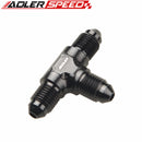 AN3 AN4 AN6 AN8 AN10 AN12 Aluminium Male Flare Union Tee-piece Fitting Adapter