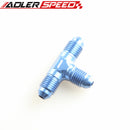 AN3 AN4 AN6 AN8 AN10 AN12 Aluminium Male Flare Union Tee-piece Fitting Adapter