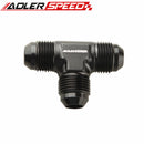 AN3 AN4 AN6 AN8 AN10 AN12 Aluminium Male Flare Union Tee-piece Fitting Adapter