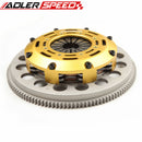 ADLERSPEED Twin Disc Clutch Kit For Nissan Skyline RB20DET RB25DET RWD 5-SPEED