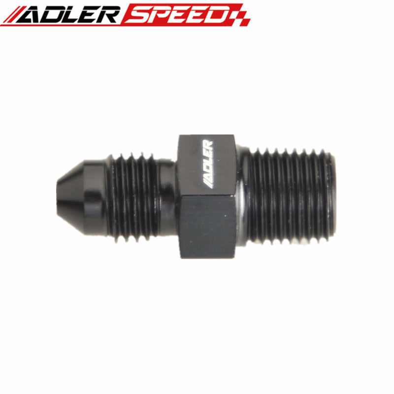 AN3 AN4 AN6 AN8 AN10 AN12 AN16 To NPT Straight Fuel Hose Adapter Pipe Thread Fitting