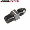 AN3 -3AN To 1/8'' NPT Straight Adapter Pipe Fuel Oil Air Fitting Black