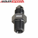 AN3 AN4 AN6 AN8 AN10 AN12 AN16 To NPT Straight Fuel Hose Adapter Pipe Thread Fitting