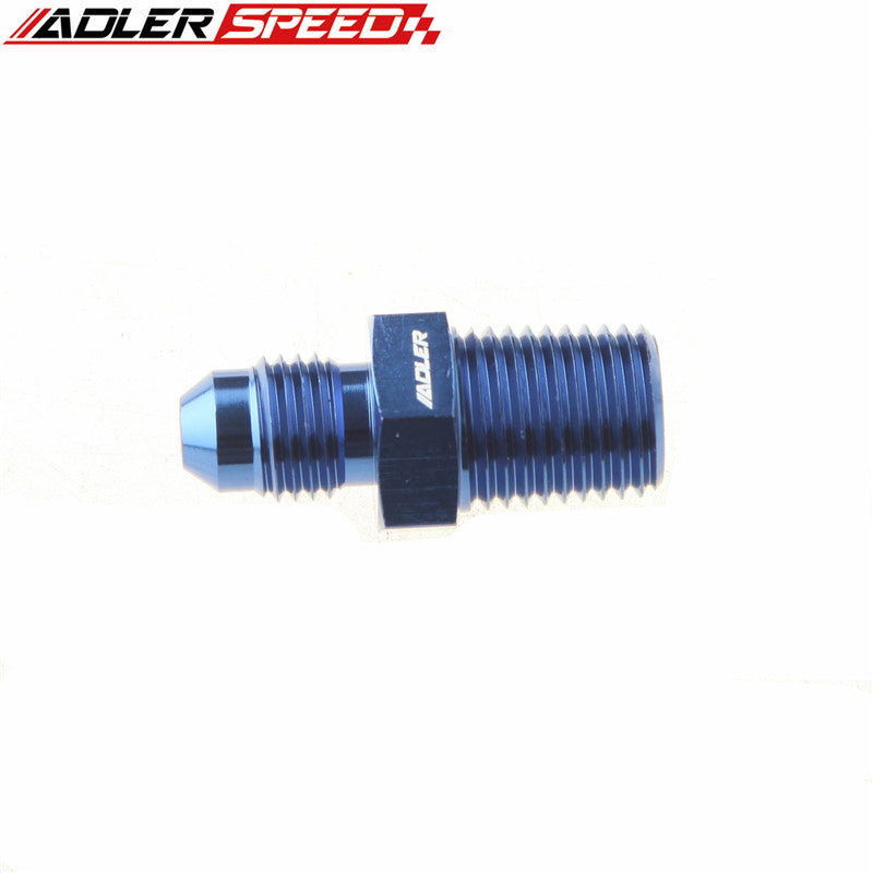 AN3 AN4 AN6 AN8 AN10 AN12 AN16 To NPT Straight Fuel Hose Adapter Pipe Thread Fitting