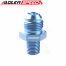 AN3 AN4 AN6 AN8 AN10 AN12 AN16 To NPT Straight Fuel Hose Adapter Pipe Thread Fitting