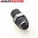 AN8 -8AN 8AN To 3/8'' NPT Straight Adapter Pipe Fuel Oil Air Fitting Black