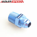 -8AN AN8 8AN To 1/2'' NPT Straight Adapter Fitting Adapter Blue