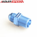 -8AN AN8 8AN To 1/2'' NPT Straight Adapter Fitting Adapter Blue