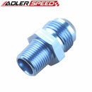 AN3 AN4 AN6 AN8 AN10 AN12 AN16 To NPT Straight Fuel Hose Adapter Pipe Thread Fitting