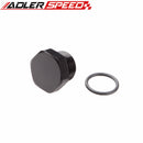 AN3 AN4 AN6 AN8 AN10 AN12 AN16 Flare Plug Fitting With O Ring Seal Aluminum Adapter