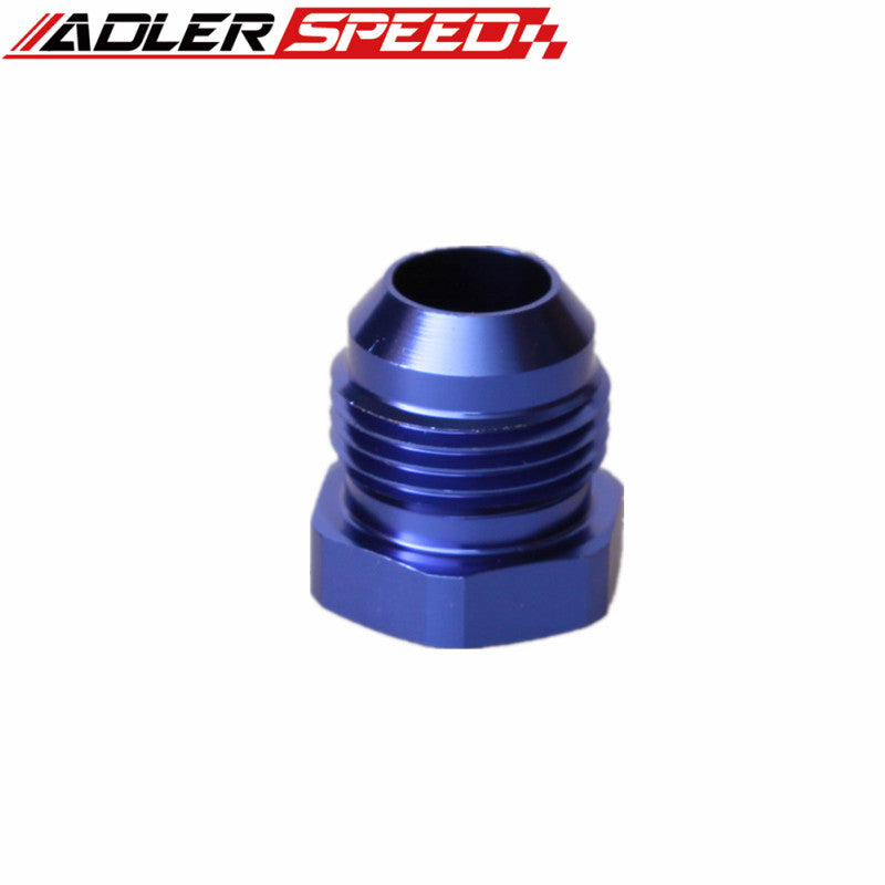 AN12 -12AN 12AN Male Flare Plug Fitting Adapter Aluminum Blue AN Plug