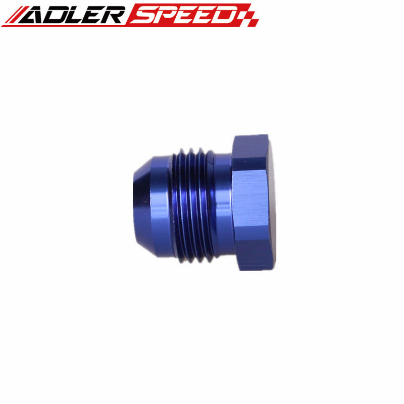 AN12 -12AN 12AN Male Flare Plug Fitting Adapter Aluminum Blue AN Plug