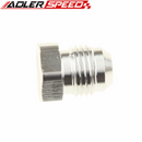 AN3 AN4 AN6 AN8 AN10 AN12 Aluminum AN Male Flare Plug Fitting Adapter