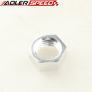 AN3 AN4 AN6 AN8 AN10 AN12 AN16 Aluminum AN Bulkhead Lock Nut Fitting Adapter