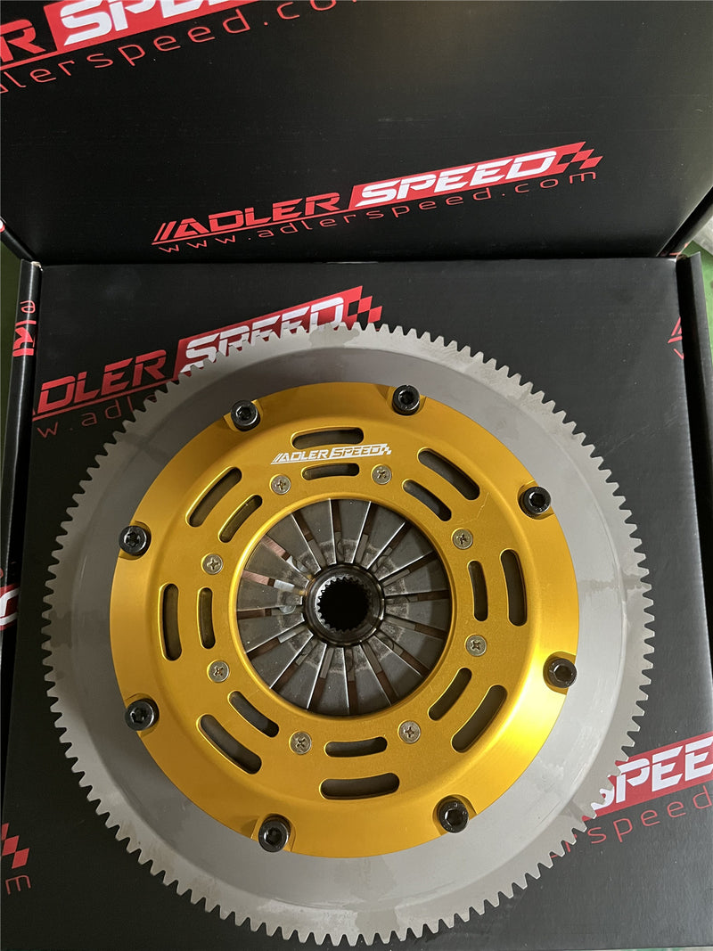 ADLERSPEED Racing Clutch Twin Disc Kit For 03-06 Nissan 350Z INFINITI G35 VQ35DE