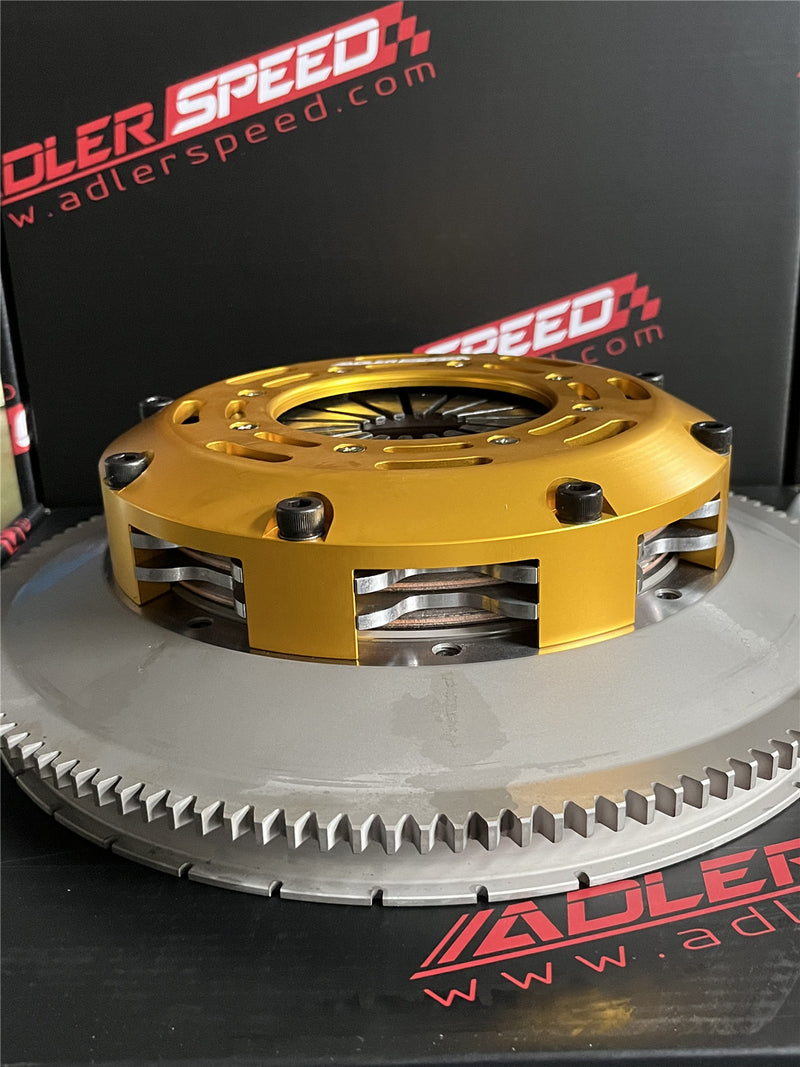 ADLERSPEED Racing Clutch Twin Disc Kit For 03-06 Nissan 350Z INFINITI G35 VQ35DE